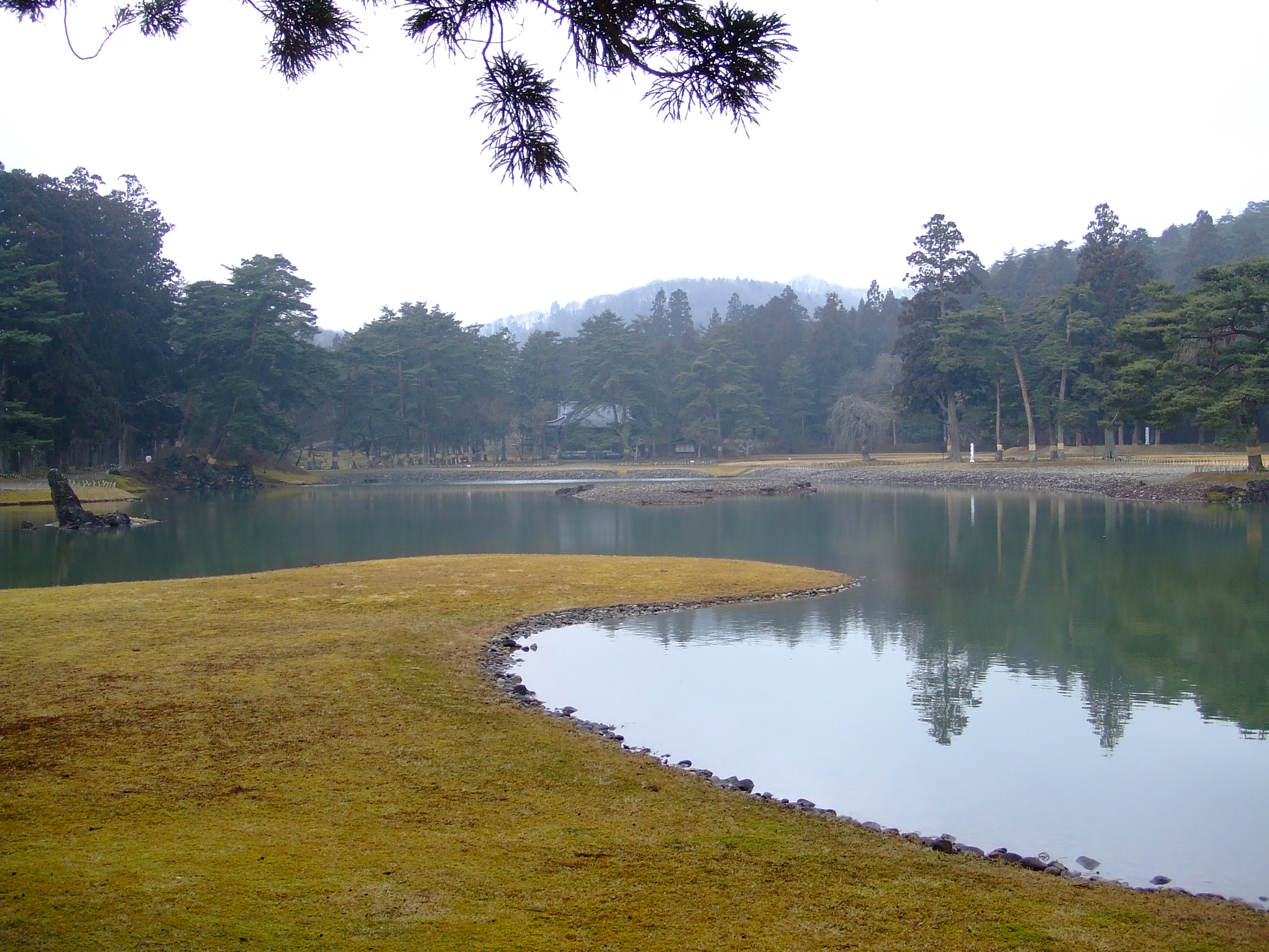 毛越寺大泉が池與淨土庭園，日本現存最完整的平安時代極樂淨土式庭園