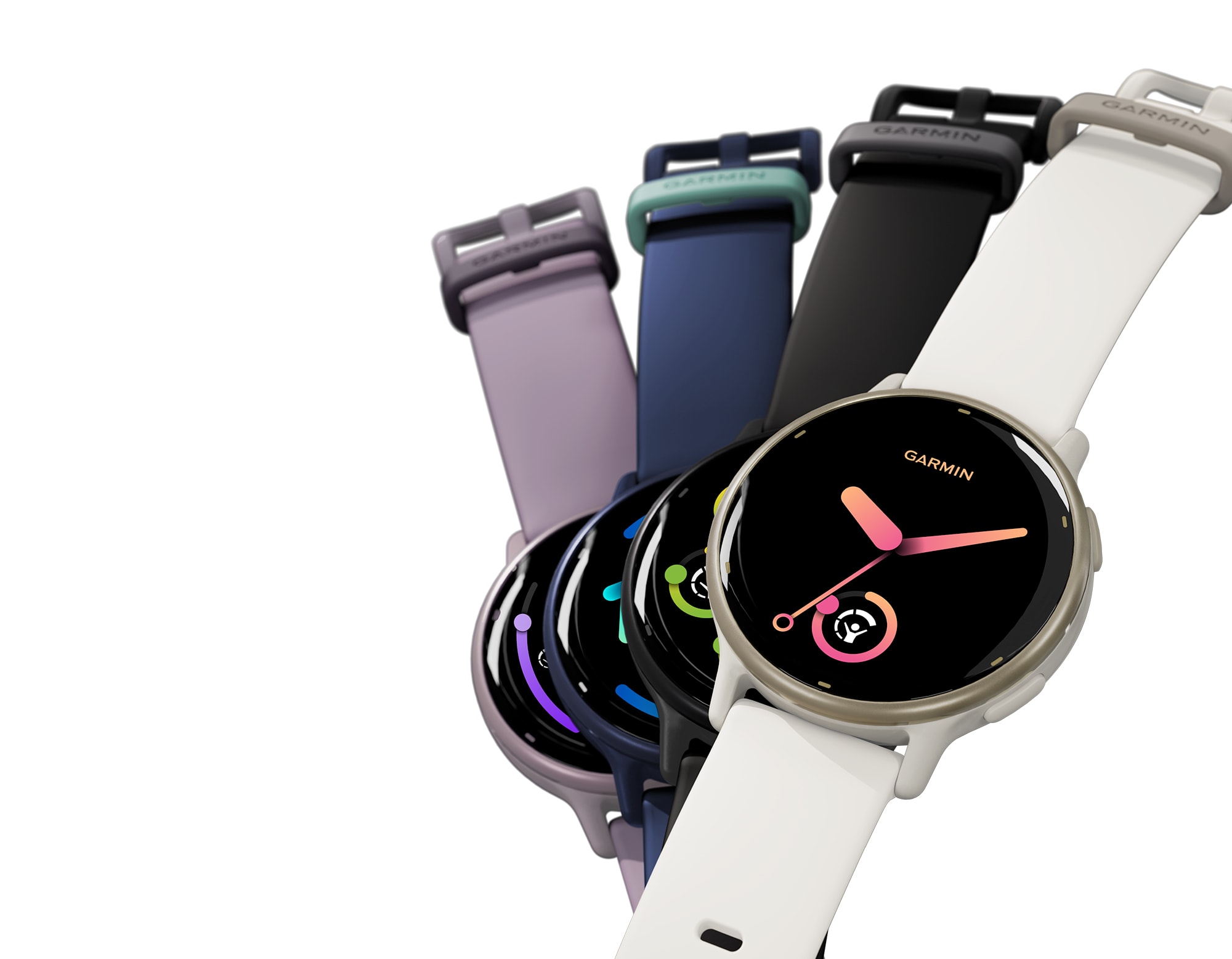 Garmin vívoactive 5（智能手錶）— Black/Slate・Navy・Mint・Orchid 多色款官方商品畫像