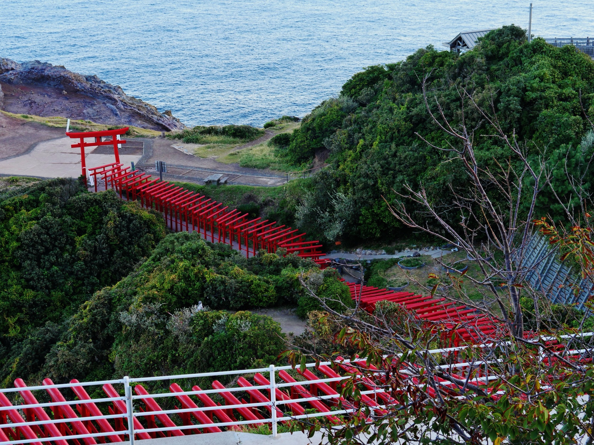 元乃隅神社 海邊 123 基紅色鳥居 — 山口縣長門市，外國人 IG 瘋傳的「下一個聖地」
