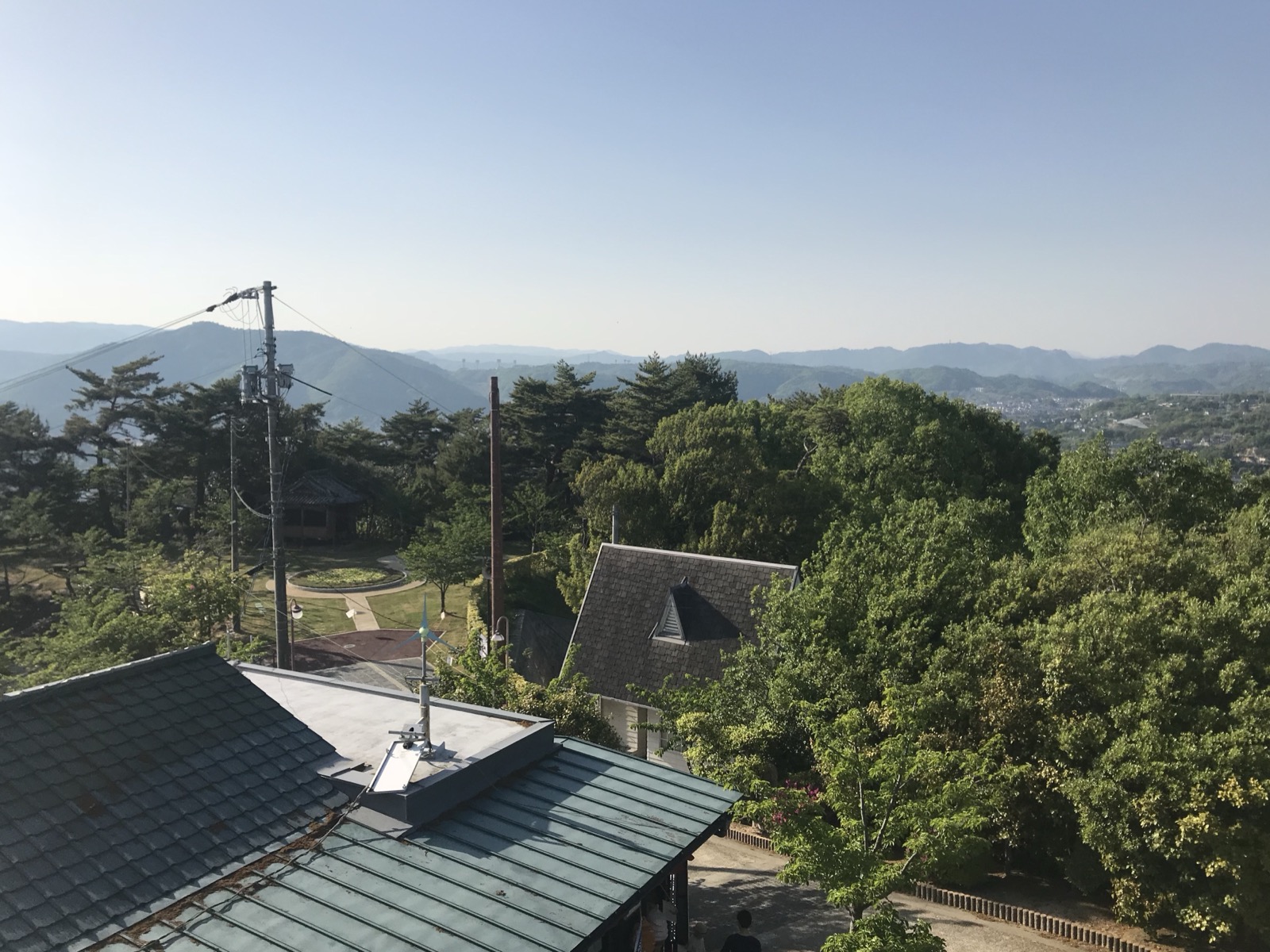 千光寺公園 展望台眺望 — 廣島尾道，從山頂俯瞰尾道水道與瀨戶內海島嶼的全景