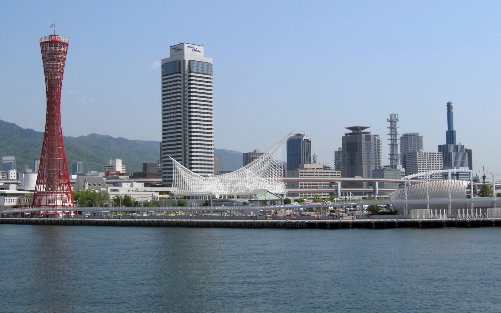 神戶美利堅公園（Meriken Park）與港邊景觀 — 港都神戶的代表地標