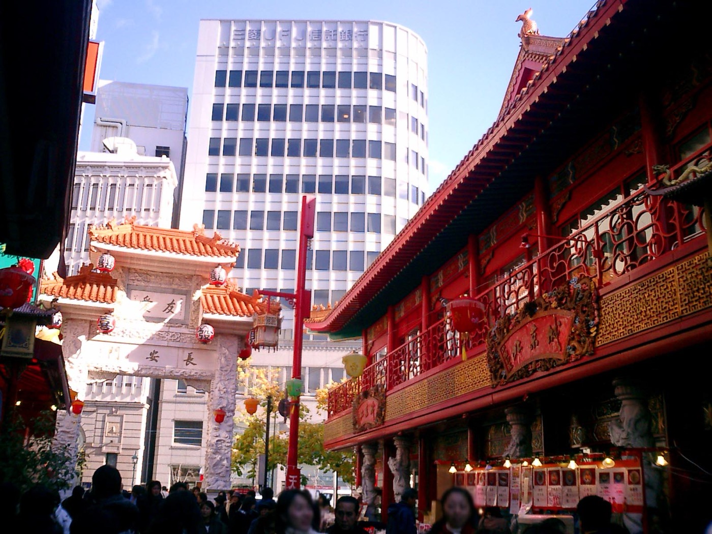神戶南京町中華街街景 — 日本三大中華街之一、台灣旅客倍感親切