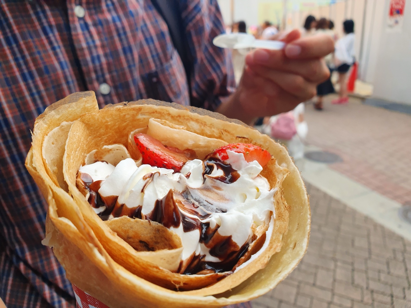 原宿竹下通 マリオンクレープ（MARION CREPES）— 日本第一間可麗餅專門店、紙捲可麗餅元祖