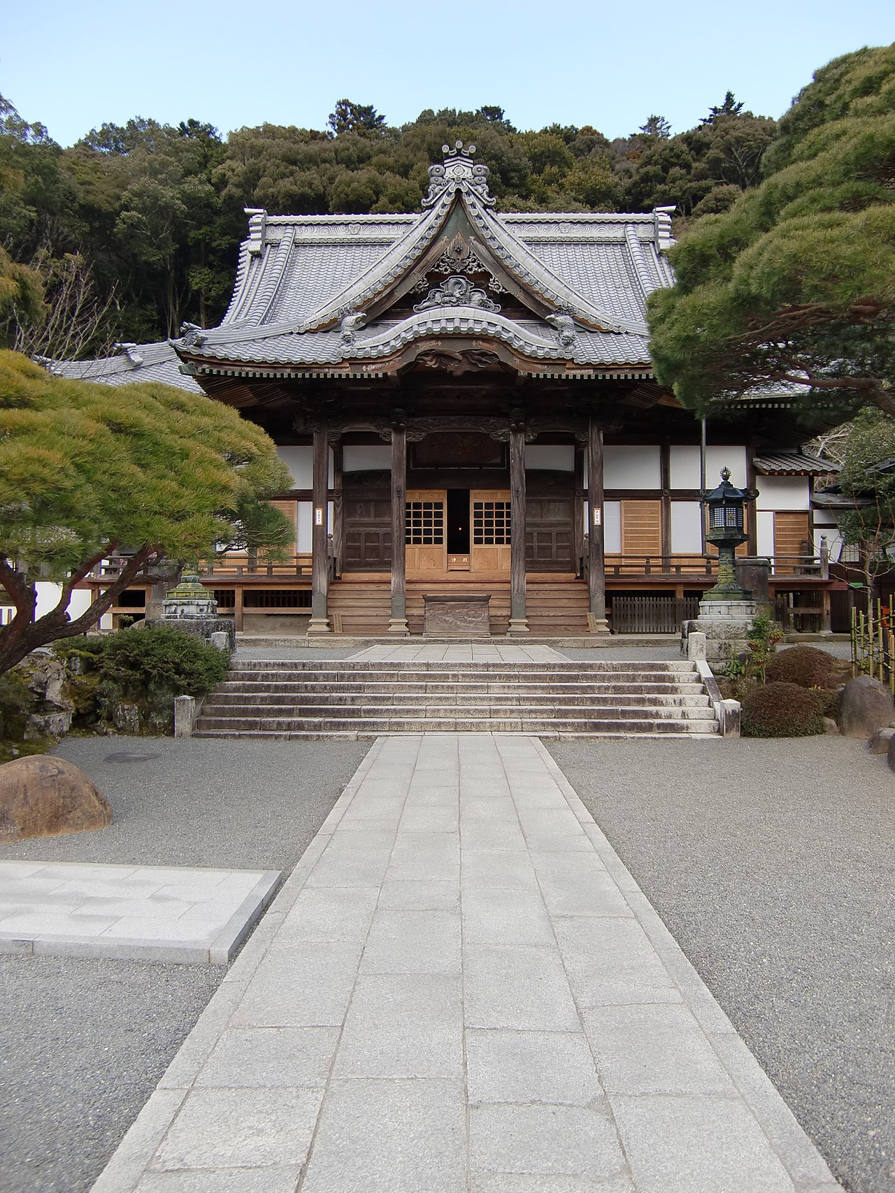 修禅寺本堂，平安時代弘法大師開基的千年古剎，修善寺溫泉的精神地標